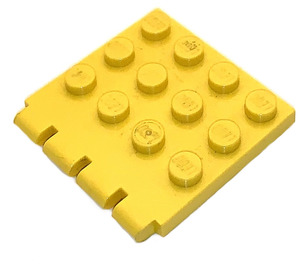 LEGO Jaune Charnière assiette 4 x 4 Véhicule Roof (4213)