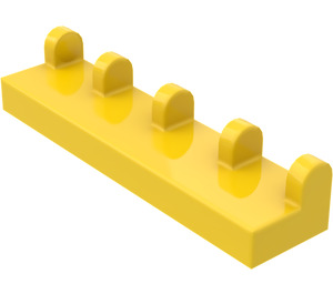 LEGO Yellow Hinge Tile 1 x 4 (4625)