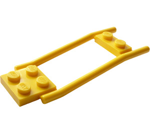 LEGO Geel Paard Hitching (2397 / 49134)