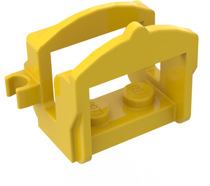 LEGO Jaune Cheval Saddle avec Une Clip (4491)