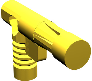 LEGO Yellow Hose Nozzle Elaborate with Grooves (58367)
