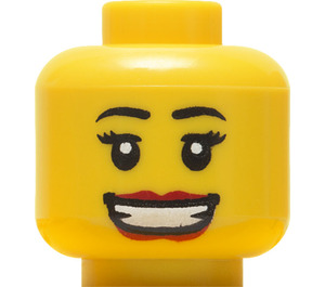 LEGO Jaune Hula Dancer Diriger (Goujon solide encastré) (12514 / 93392)