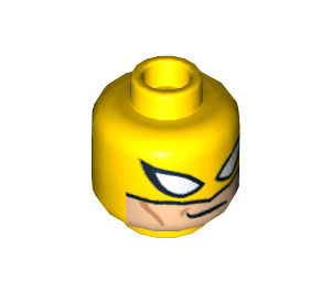 LEGO Yellow Iron Fist Head (Recessed Solid Stud) (3626 / 10344)