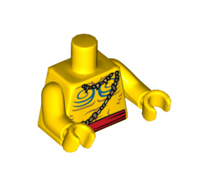 LEGO Yellow Island Warrior Torso (973 / 88585)