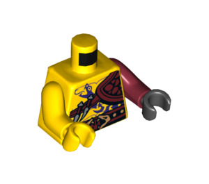 LEGO Gelb Kapau Minifigur Torso (973 / 76382)