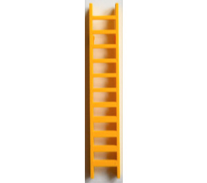 LEGO Geel Ladder Onderzijde Sectie 96.6 mm met 11 crossbars