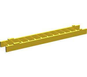 LEGO Yellow Ladder Middle Section 103.7 mm with 12 crossbars with 4 Bumps