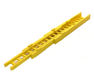 LEGO Yellow Ladder Three Piece, Complete Assembly