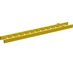 LEGO Žlutá Žebřík Horní Sekce 103.7 mm s 12 crossbars