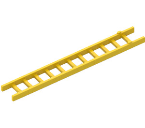 LEGO Gul Stige Top Afsnit 96.6 mm med 11 crossbars