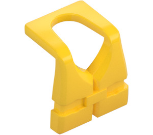 LEGO Keltainen Pelastusliivi jossa Keskusta Buckle (97895)