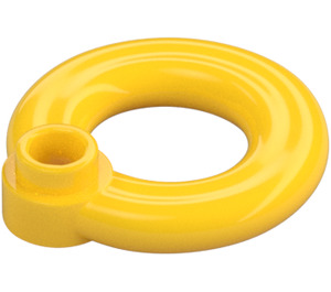 LEGO Geel Lifebuoy met Hollow Nop (30340)