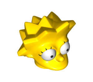 LEGO Yellow Lisa Simpson Head (16810)