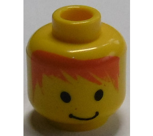 LEGO Yellow LoM - BB Head (Safety Stud) (3626)