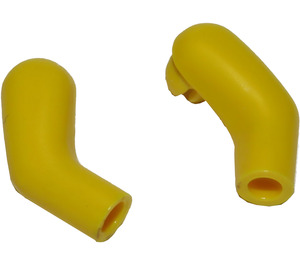LEGO Yellow Long Arms Matching Pair (Left and Right)