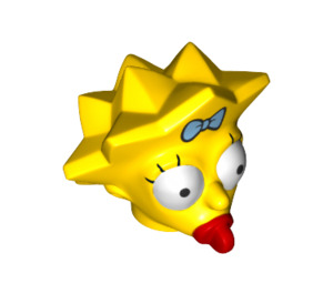 LEGO Yellow Maggie Head (16368)