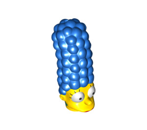 LEGO Gelb Marge Simpson Kopf mit Breit Augen und Lipstick  (20621)