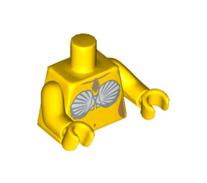 LEGO Yellow Mermaid Torso (973 / 88585)