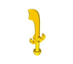 LEGO Yellow Minifig Sword Scimitar (43887 / 48693)