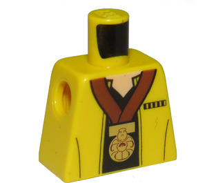 LEGO Gul Minifig Torso uden arme med Celebration Luke Skywalker Mønster (973)