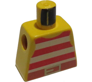 LEGO Giallo Minifigure Busti senza braccia con Decorazione (973)