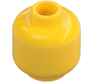 LEGO Yellow Minifigure Head (Safety Stud) (3626 / 88475)