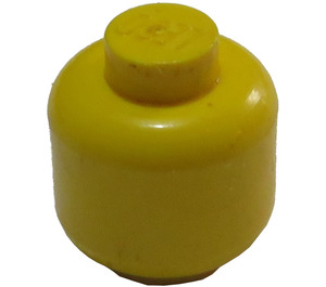 LEGO Yellow Minifigure Head (Solid Stud) (3626)