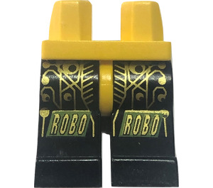 LEGO Gelb Minifigure Hüften und Beine mit Robo und Circuitry (3815)