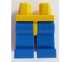 LEGO Jaune Minifigurine Les hanches avec Bleu Jambes (73200 / 88584)