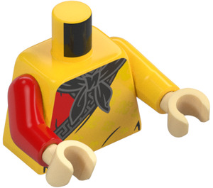 LEGO Amarillo Mono King Minifigura Torso (973 / 76382)