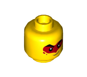 LEGO Gelb Monkie Kid Minifigure Kopf (Einbau-Vollbolzen) (3626 / 76840)
