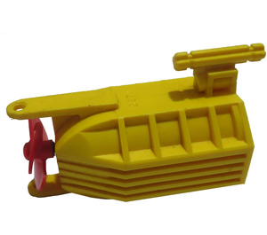 LEGO Yellow Motor - Hind Part 4 X 12 X 3 (48083)