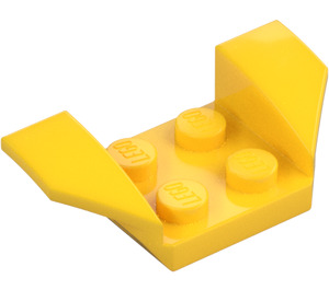 LEGO Yellow Mudguard Plate 2 x 2 with Flared Wheel Arches (41854)