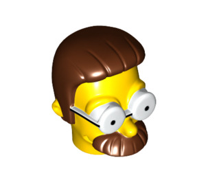 LEGO Yellow Ned Flanders Head (16784)