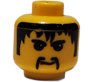 LEGO Yellow Ngan Pa Head (Safety Stud) (3626)