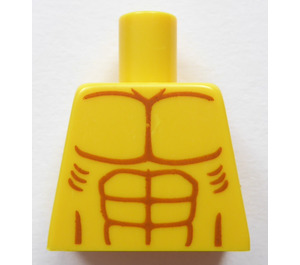 LEGO Gelb Ocean King Torso ohne Arme (973)