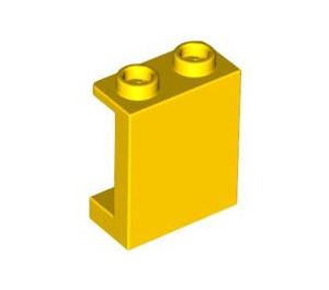LEGO Gelb Panel 1 x 2 x 2 mit Seitenstützen, Hohlbolzen (35378 / 87552)