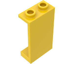 LEGO Gelb Panel 1 x 2 x 3 ohne seitliche Stützen, hohle Bolzen (2362 / 30009)