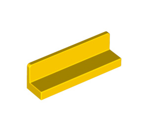 LEGO Yellow Panel 1 x 4 with Rounded Corners (30413 / 43337)