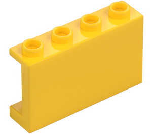 LEGO Gul Panel 1 x 4 x 2 (14718)