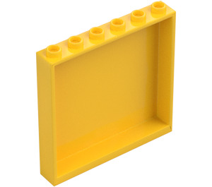 LEGO Žlutá Panel 1 x 6 x 5 (35286 / 59349)