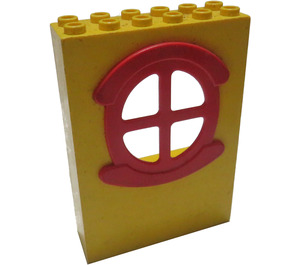 LEGO Giallo Pannello 2 x 6 x 7 Fabuland Parete Assembly (3890)