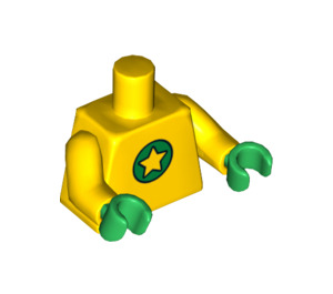 LEGO Gelb Patrick Super Hero Torso (76382 / 88585)