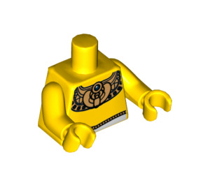 LEGO Yellow Pharaoh Torso (973 / 88585)