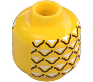 LEGO Yellow Pineapple (Recessed Solid Stud) (3626 / 15829)