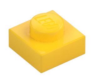 LEGO Amarillo Placa 1 x 1 (3024 / 30008)