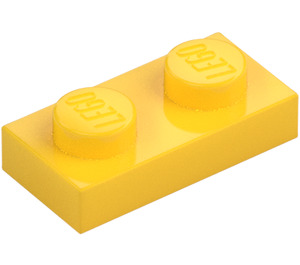 LEGO Giallo Piastra 1 x 2 (3023 / 28653)