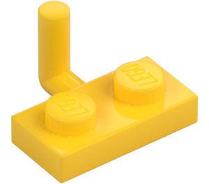 LEGO Gelb Platte 1 x 2 mit Haken (5 mm horizontaler Arm) (43876 / 88072)