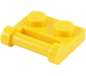 LEGO Žlutá Deska 1 x 2 s Postranní Tyčka Rukojeť (48336)