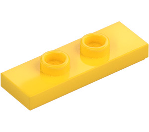 LEGO Yellow Plate 1 x 3 with 2 Studs (34103)